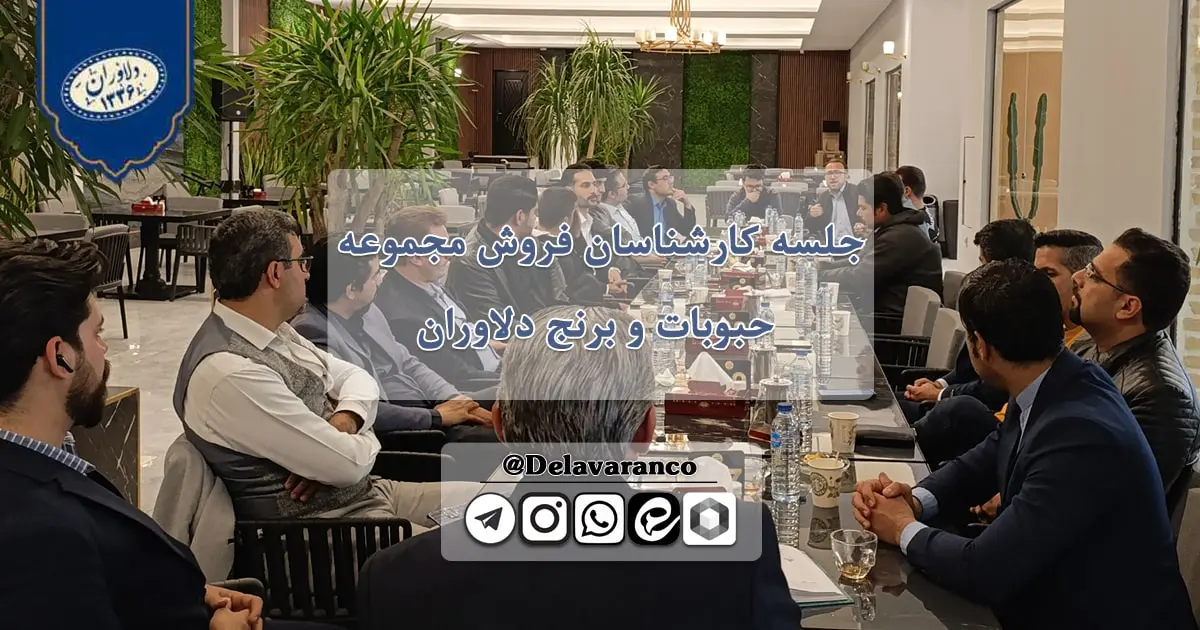 جلسه کارشناسان فروش مجموعه حبوبات و برنج دلاوران-فروش و بازاریابی-پخش دلاوران
